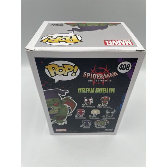 Funko Pop! - Spider-Man into the Spiderverse Green Goblin 408 - Bobblehead - Picture 6 of 7